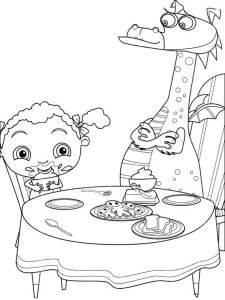 Franny's Feet coloring page 5 - Free printable