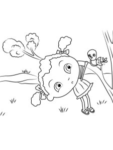 Franny's Feet coloring page 6 - Free printable