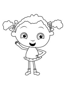 Franny's Feet coloring page 7 - Free printable