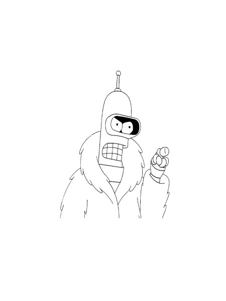 Futurama coloring pages