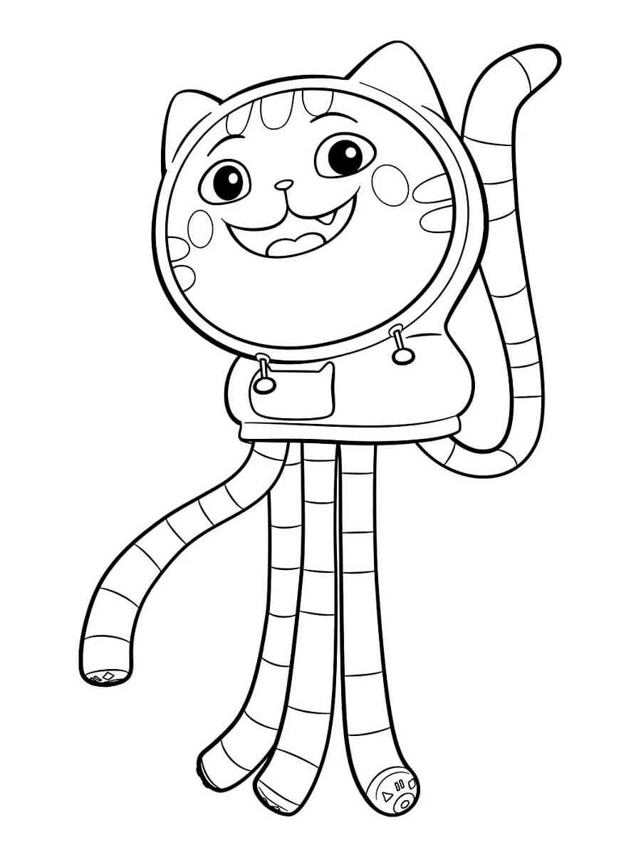 Gabby's Dollhouse coloring pages