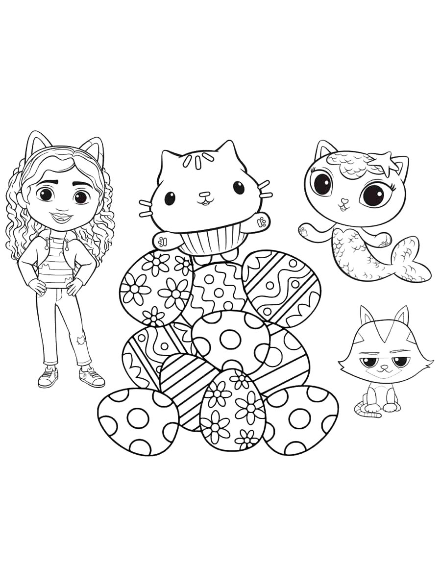 38 Gabby s Dollhouse Coloring Pages Free PDF Printables 47 OFF