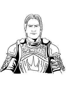 Game of Thrones coloring page 26 - Free printable