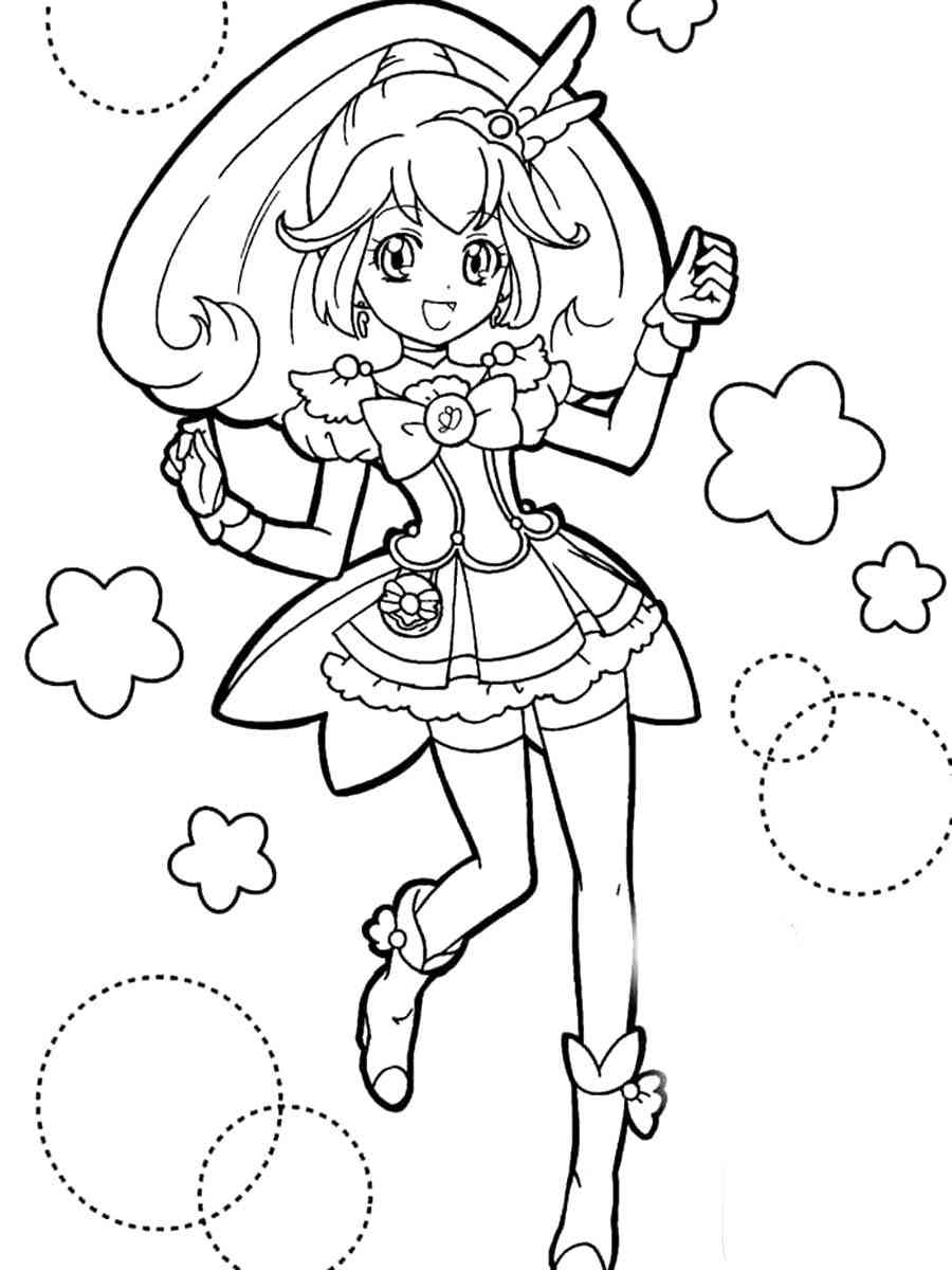 Glitter Force Free Printable coloring page - Download, Print or