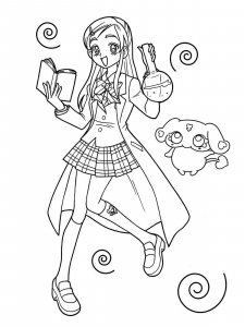 Glitter Force coloring page 18 - Free printable