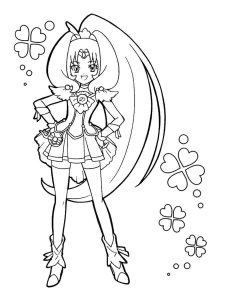 Glitter Force coloring page 20 - Free printable