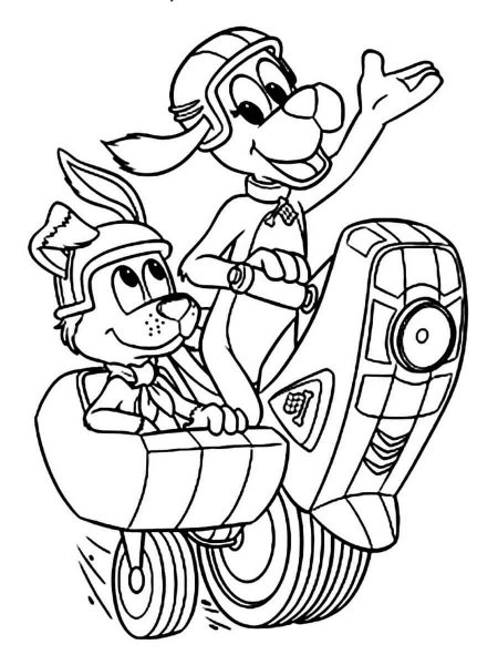 Go, Dog. Go! coloring pages