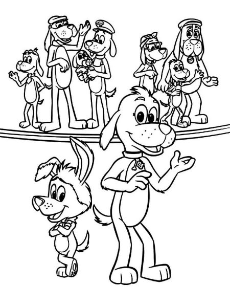 Go, Dog. Go! coloring pages