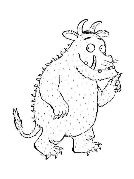 Gruffalo coloring pages