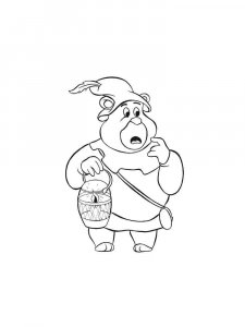 Adventures of the Gummi Bears coloring page 15 - Free printable