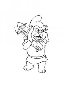 Adventures of the Gummi Bears coloring page 16 - Free printable