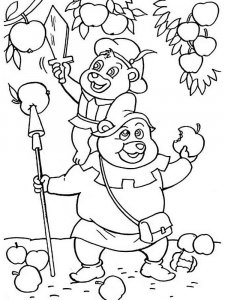 Adventures of the Gummi Bears coloring page 21 - Free printable