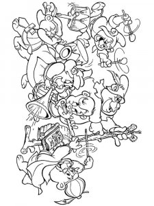 Adventures of the Gummi Bears coloring page 22 - Free printable