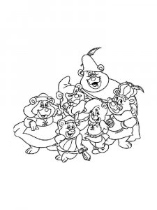 Adventures of the Gummi Bears coloring page 25 - Free printable