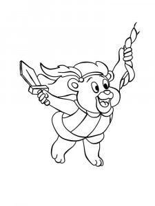 Adventures of the Gummi Bears coloring page 33 - Free printable