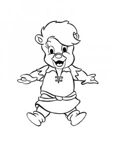 Adventures of the Gummi Bears coloring page 38 - Free printable