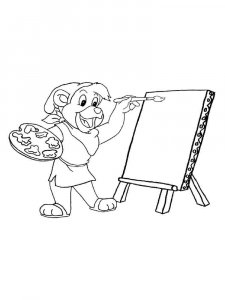 Adventures of the Gummi Bears coloring page 9 - Free printable