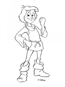 Adventures of the Gummi Bears coloring page 43 - Free printable