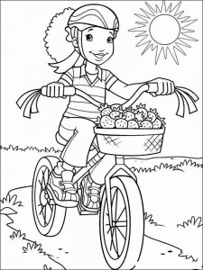 Holly Hobbie coloring page 1 - Free printable