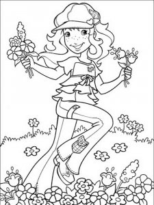 Holly Hobbie coloring page 11 - Free printable