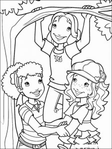 Holly Hobbie coloring page 2 - Free printable