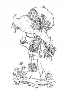 Holly Hobbie coloring page 4 - Free printable