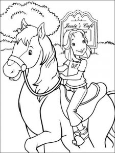 Holly Hobbie coloring page 7 - Free printable