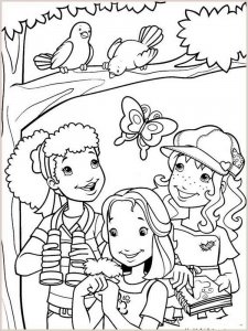 Holly Hobbie coloring page 9 - Free printable
