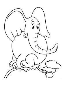 Horton coloring page 10 - Free printable