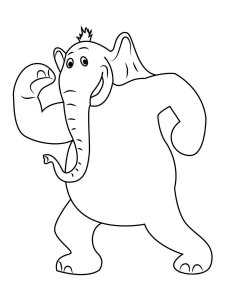 Horton coloring page 9 - Free printable