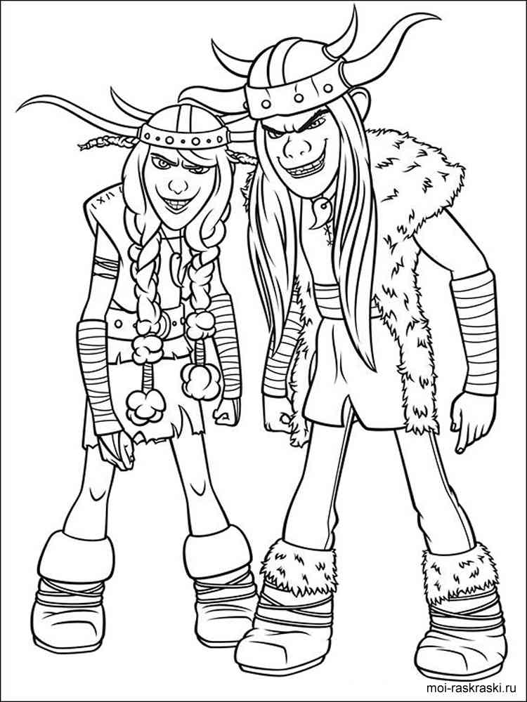 Download How to Train Your Dragon coloring pages. Download and ...