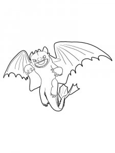 How to Train Your Dragon coloring page 31 - Free printable