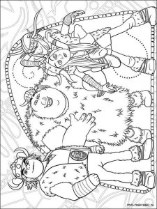 How to Train Your Dragon coloring page 9 - Free printable