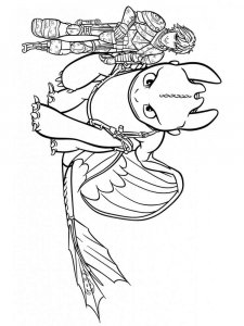 How to Train Your Dragon coloring page 57 - Free printable