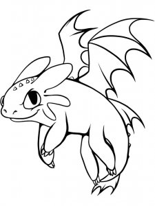 How to Train Your Dragon coloring page 58 - Free printable