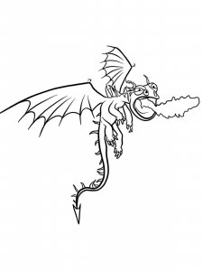 How to Train Your Dragon coloring page 62 - Free printable