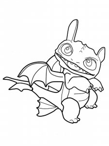 How to Train Your Dragon coloring page 63 - Free printable