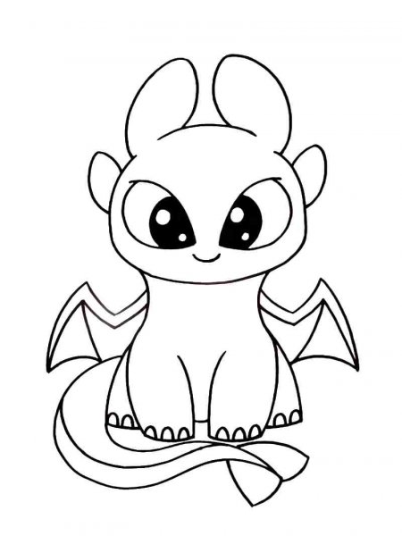 How to Train Your Dragon coloring pages