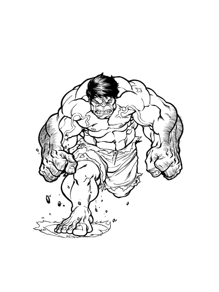 Hulk Coloring Pages Download And Print Hulk Coloring Pages