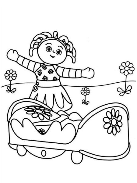 In The Night Garden coloring pages