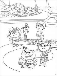 Inside Out coloring page 19 - Free printable