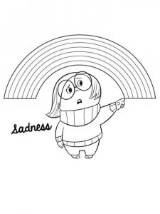 Inside Out coloring page 23 - Free printable