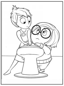 Inside Out coloring page 28 - Free printable