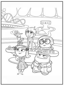 Inside Out coloring page 29 - Free printable