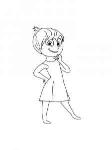 Inside Out coloring page 4 - Free printable