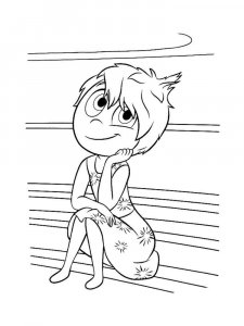 Inside Out coloring page 6 - Free printable