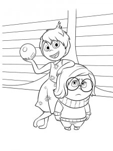 Inside Out coloring page 7 - Free printable