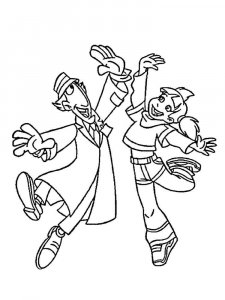 Inspector Gadget coloring page 9 - Free printable