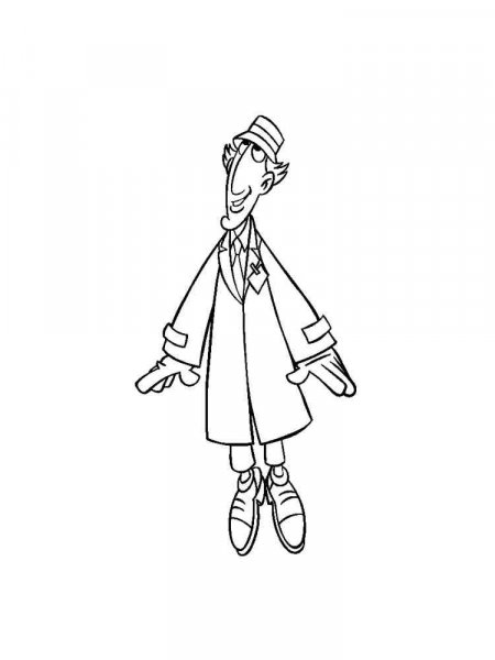 Inspector Gadget coloring pages