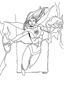 Invincible coloring page 4 - Free printable